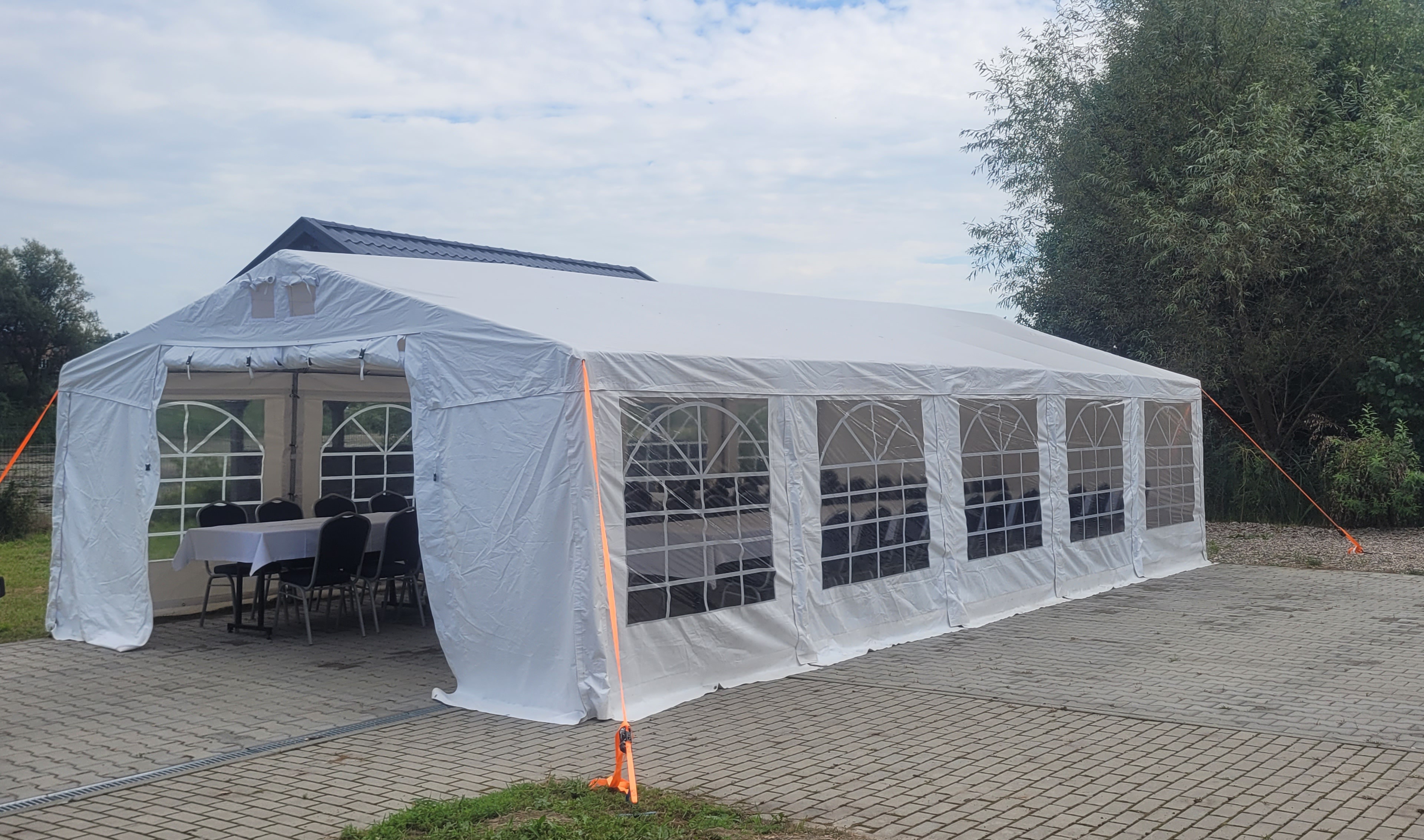 Namiot na przyjęcie weselne